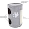Pet Adobe Cat Condo 2 Story Double hole with scratching surface 14in diameter 20.5in high gray by Pet Adobe 129409XSV - alternate 2